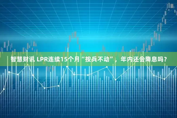智慧财讯 LPR连续15个月“按兵不动”，年内还会降息吗？